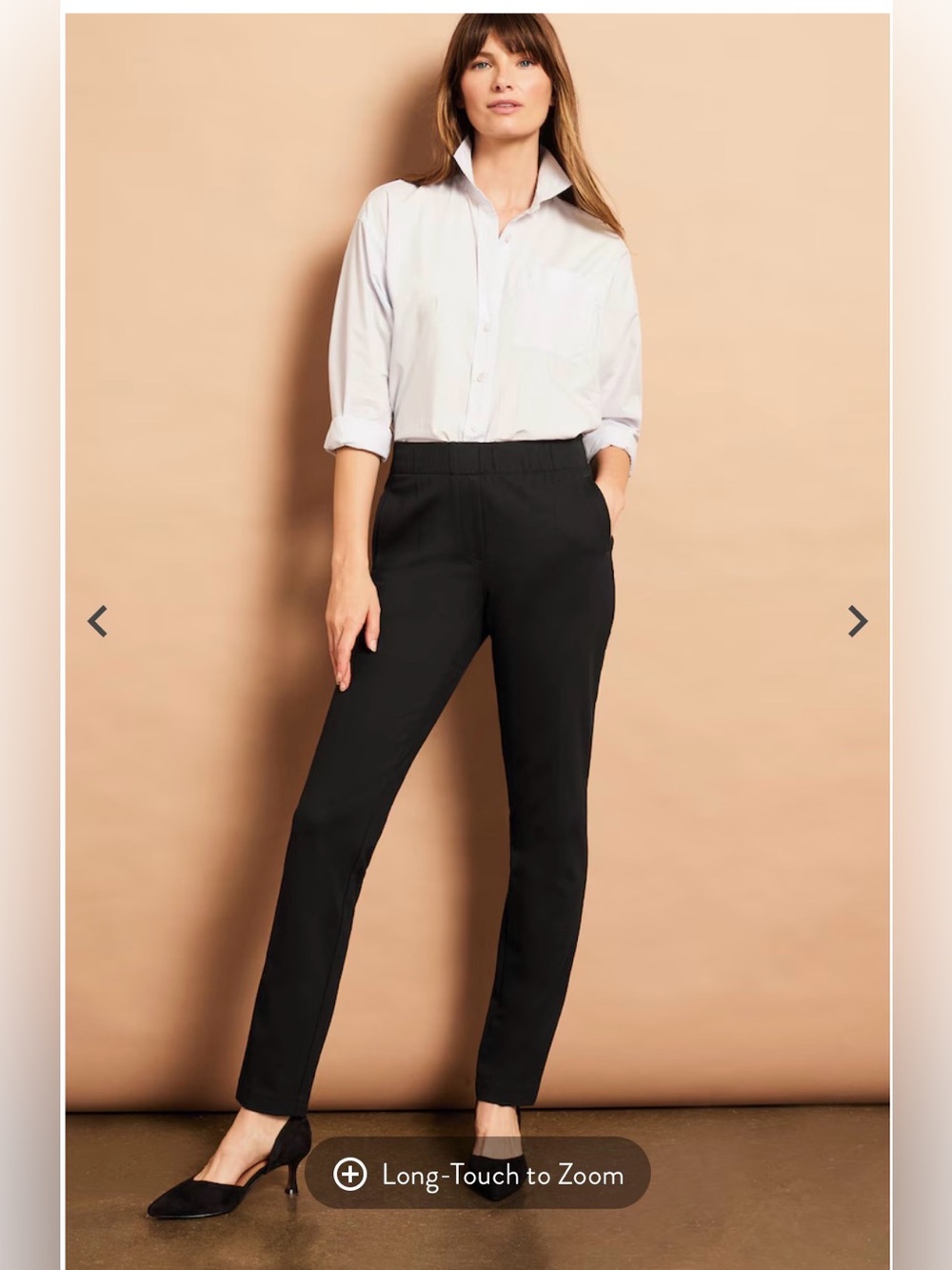 J Jill Black Women's Ponte Stretch Pants